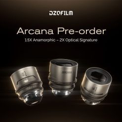DZOFILM Arcana 32/45/75mm T2.1 Full Frame 1.5x Hybrid Anamorphic Prime 3-Lens Kit