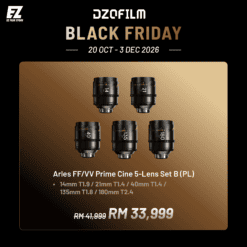 DZOFILM Arles FF/VV Prime Cine 5-Lens Set B (PL)