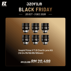DZOFILM Vespid Prime II T1.9 Cine 6-Lens Kit (18/24/35/50/85/105)