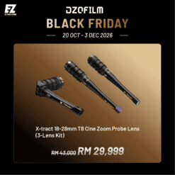 DZOFILM X-tract 18-28mm T8 Cine Zoom Probe Lens (3-Lens Kit)